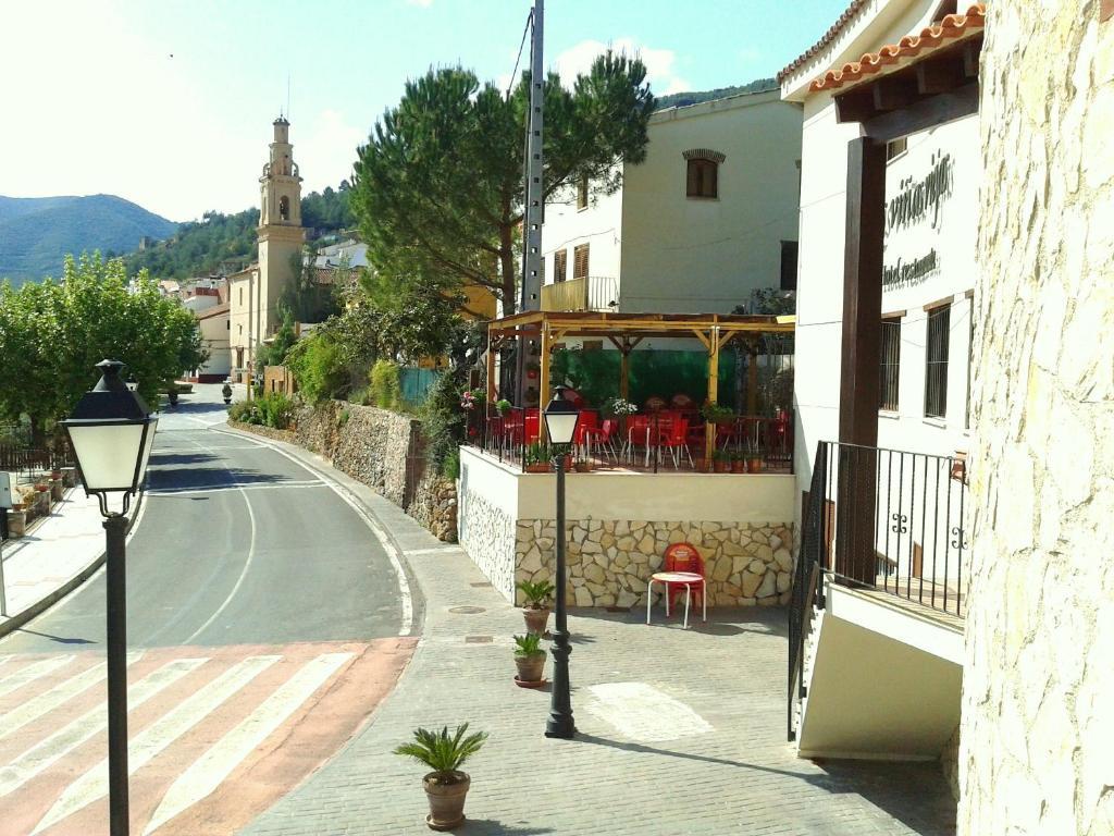 Hotel Restaurante Vinas Viejas Fuentes de Ayódar Exteriér fotografie